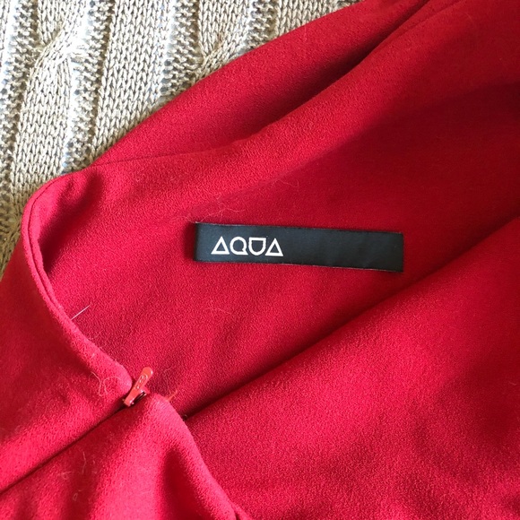 NWOT ASOS | One-Shoulder Red Mini Cocktail Dress - Picture 4 of 8